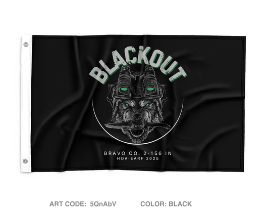 Blackout Wall Flag - 5QnAbV