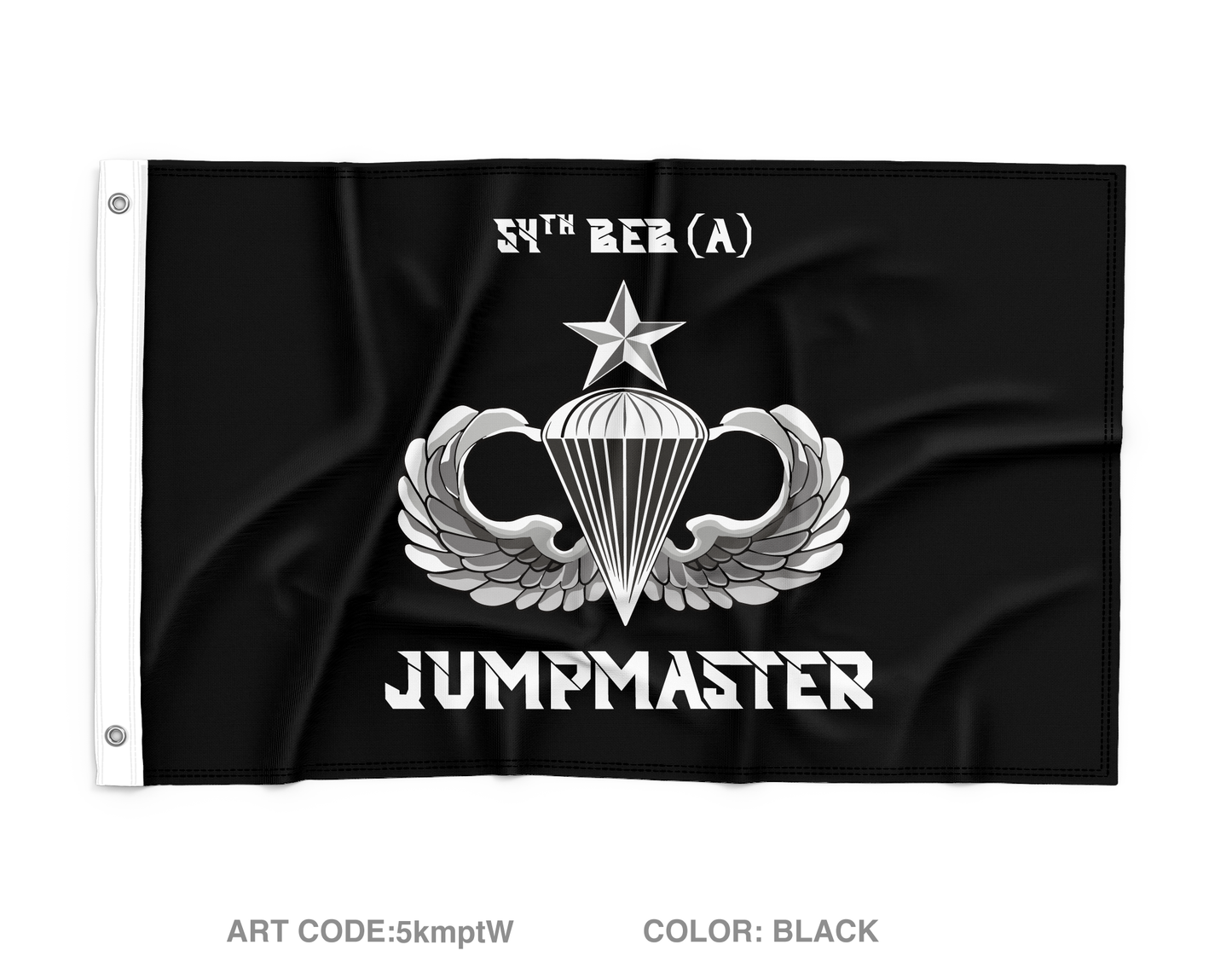 Echo Company, 54th BEB (A), 173rd IBCT (A) Wall Flag - 5kmptW