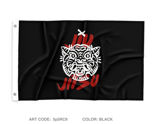 NSA JIU JITSU Wall Flag - 5p5RC9