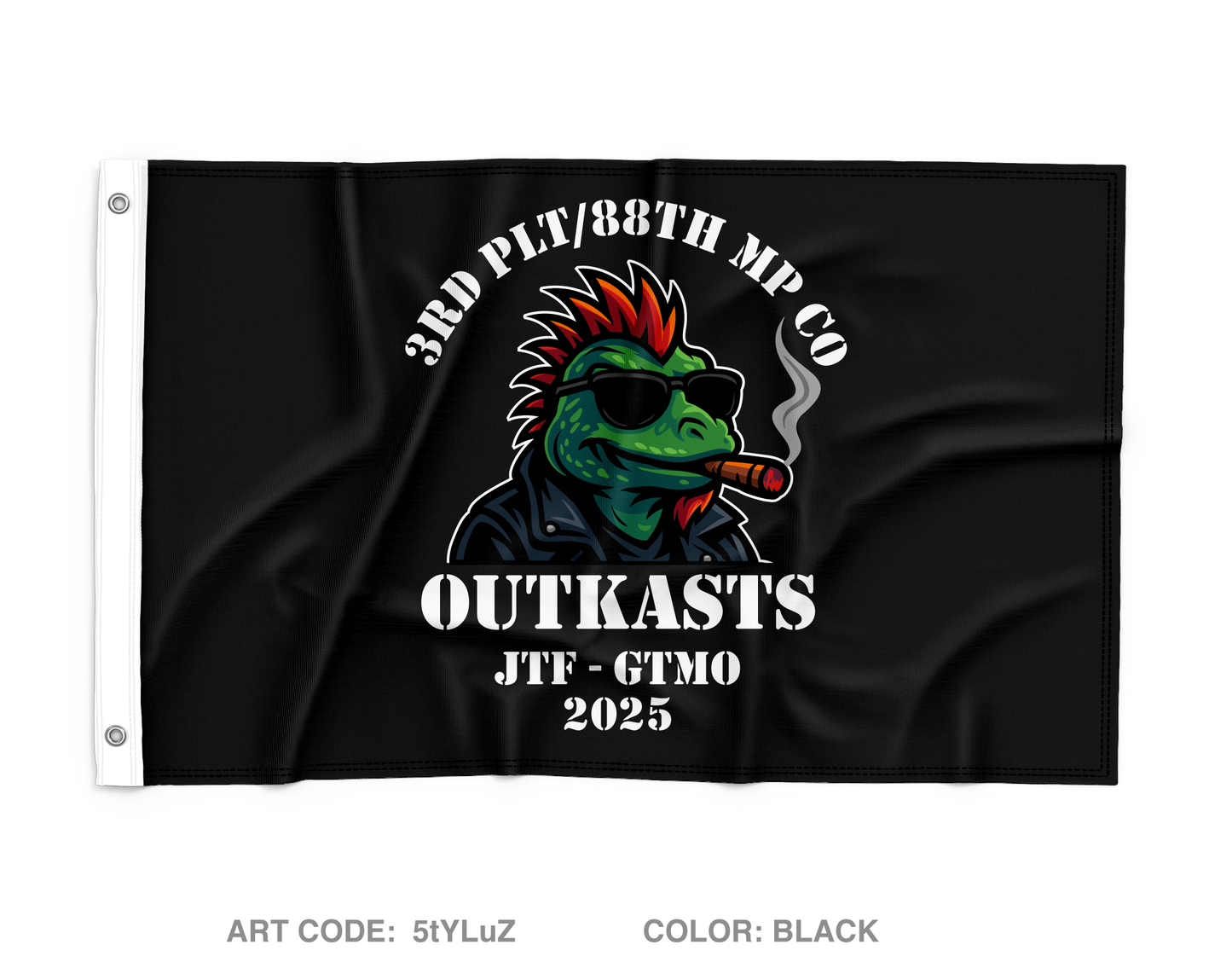 88th MP CO Wall Flag - 5tYLuZ
