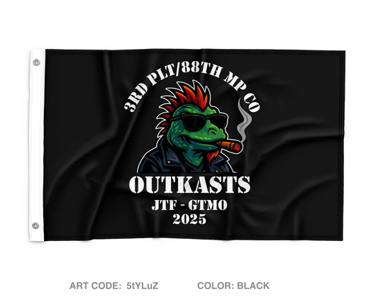 88th MP CO Wall Flag - 5tYLuZ