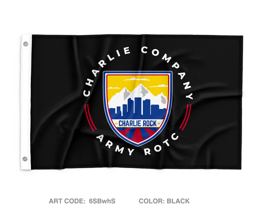 Charlie Company Fundraising Collection Wall Flag - 6SBwhS