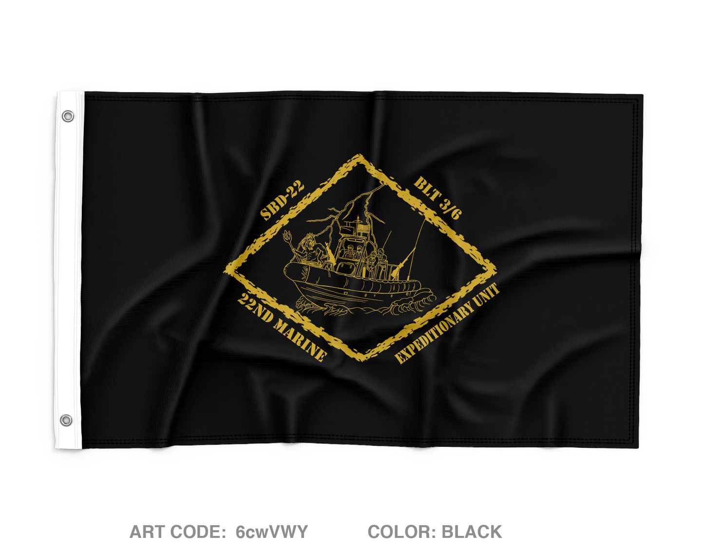SBD 22 Wall Flag - 6cwVWY
