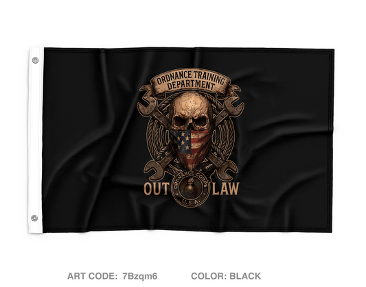 Ordnance Training Division Wall Flag - 7Bzqm6