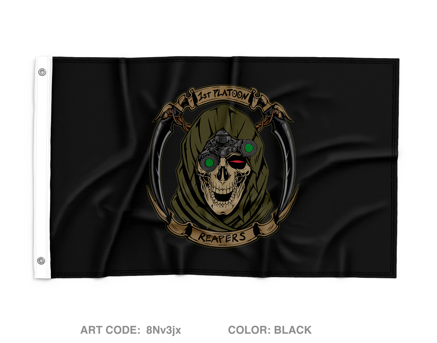 1st PLT Attack 2-502 Wall Flag - 8Nv3jx