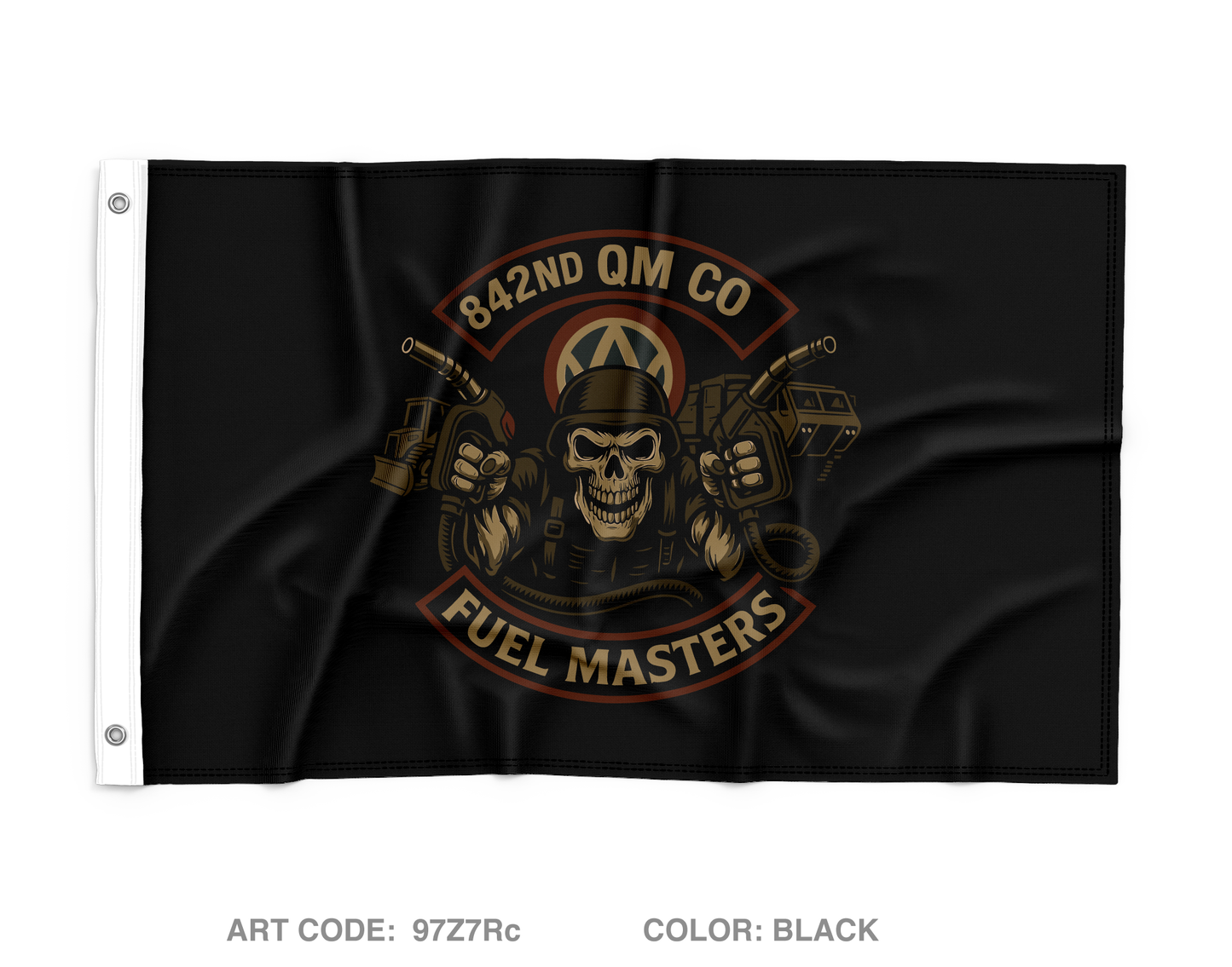 842 QM CO Wall Flag - 97Z7Rc