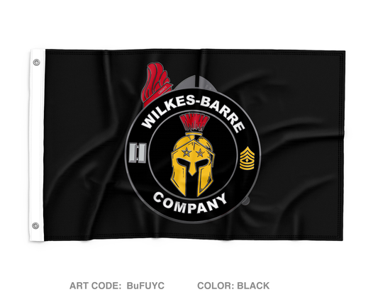 Wilkes-Barre Army Recruiting Company Wall Flag - BuFUYC