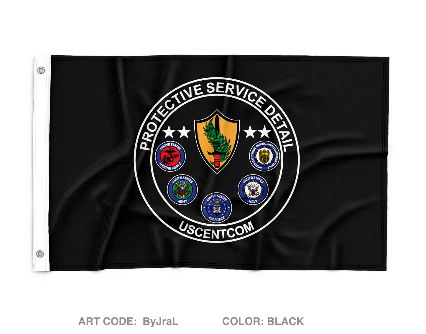Centcom Protection unit Wall Flag - ByJraL