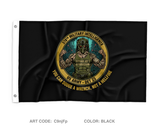 378th MI Wall Flag - C9njFp