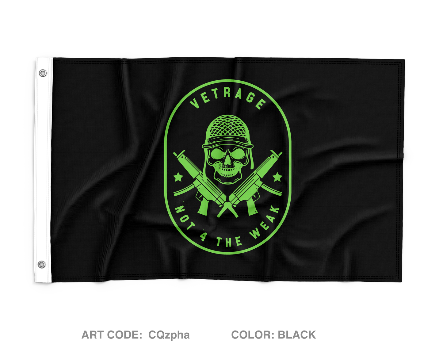 VetRage LLC Wall Flag - CQzpha