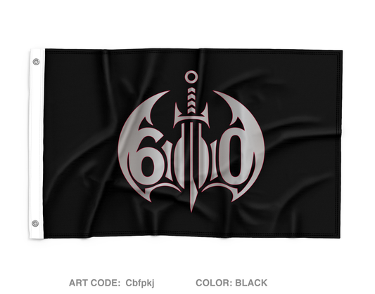 Bat 600 54th SFAB Wall Flag - Cbfpkj