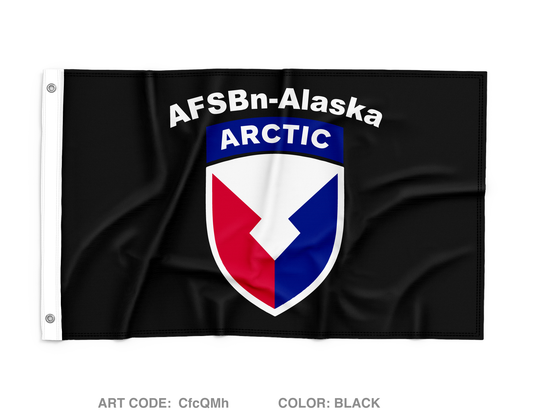 Army Field Support Battalion-Alaska Wall Flag - CfcQMh