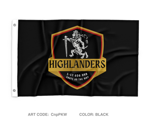 HHB/1-57 ADAR Wall Flag - CnpPKW