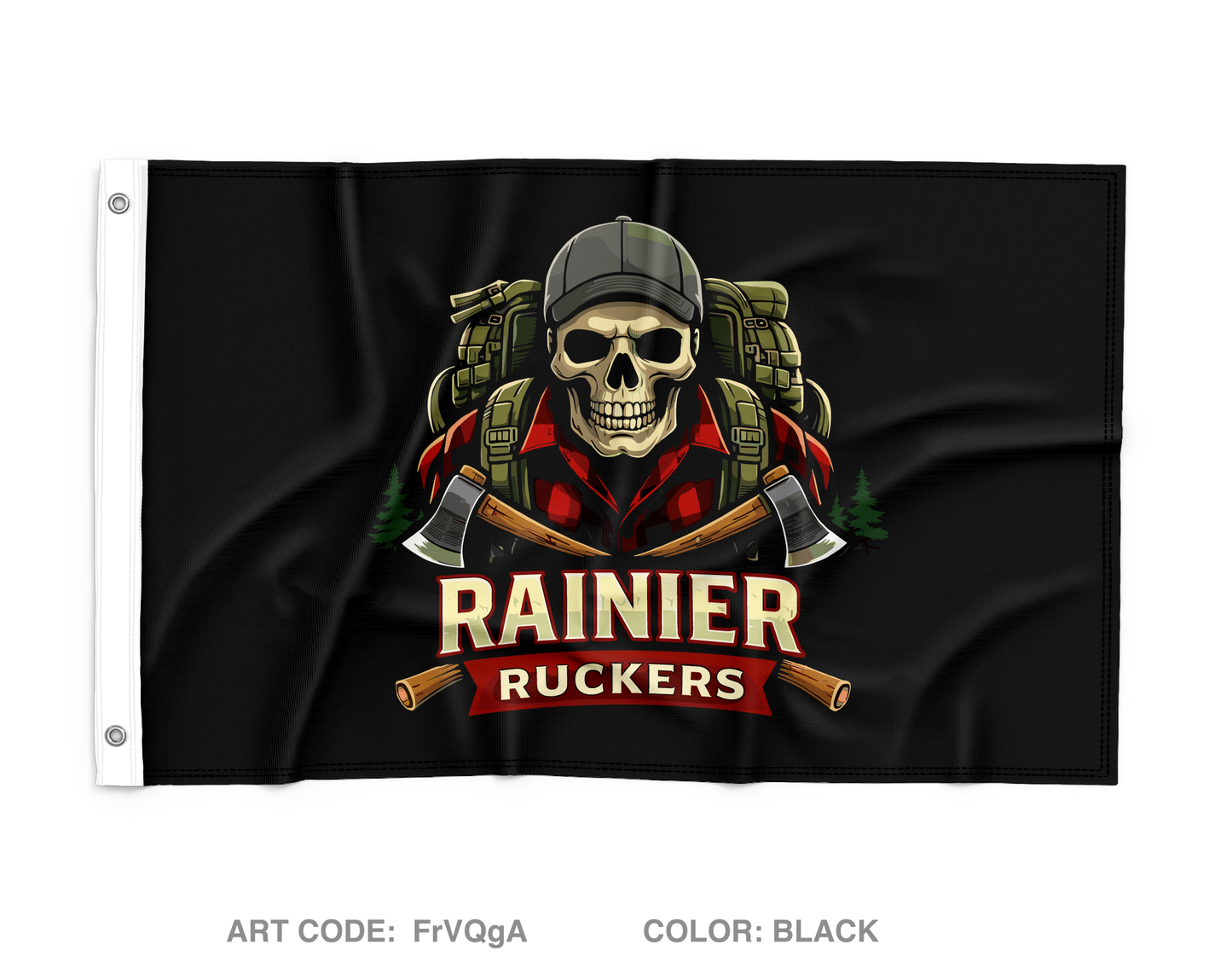 Rainier Ruckers Wall Flag - FrVQgA