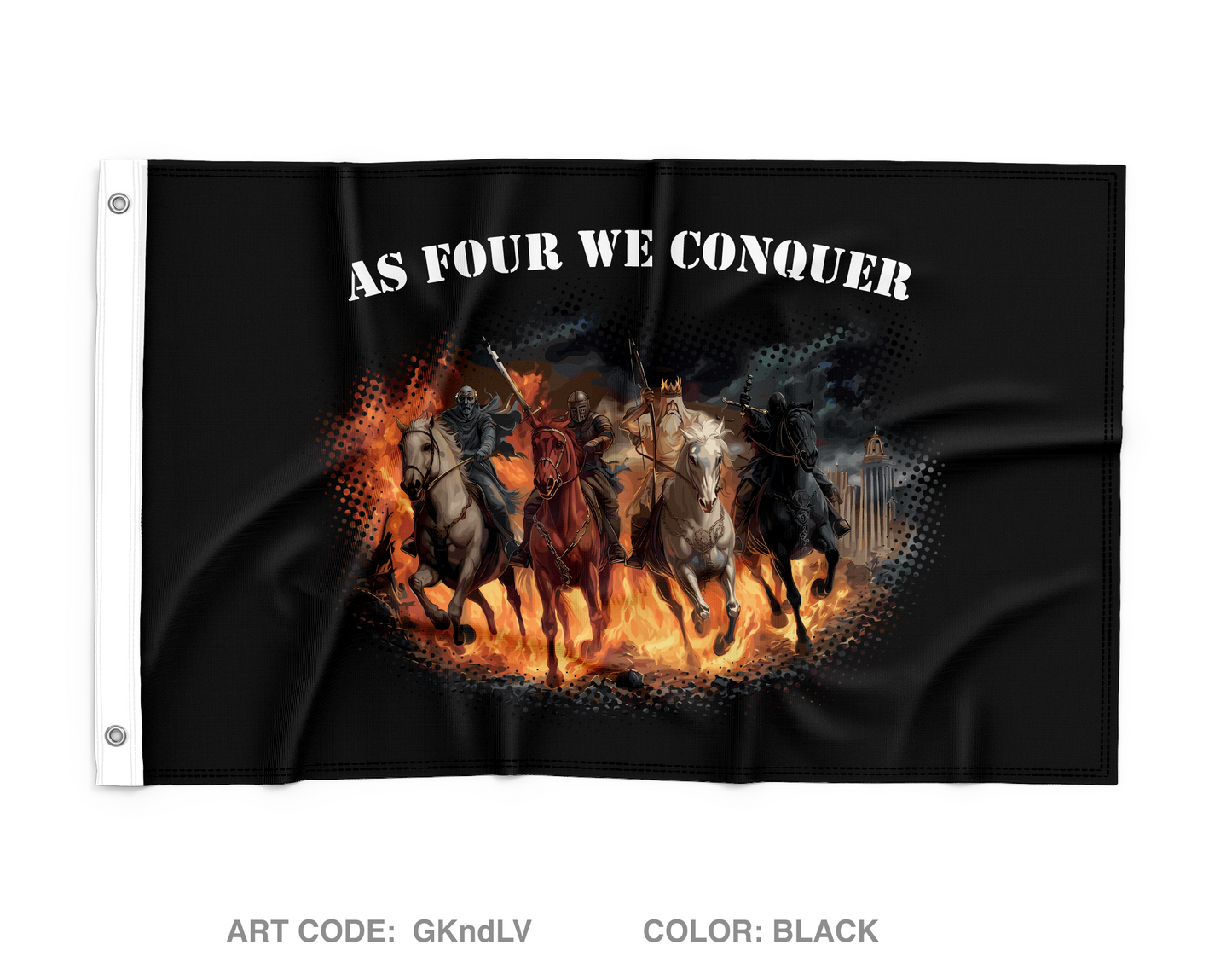 Alpha 5/4 ADAR Wall Flag - GKndLV