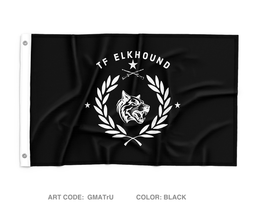 Task Force Elkhound Wall Flag - GMATrU