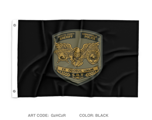 Connersville SWAT Wall Flag - GzHCzR