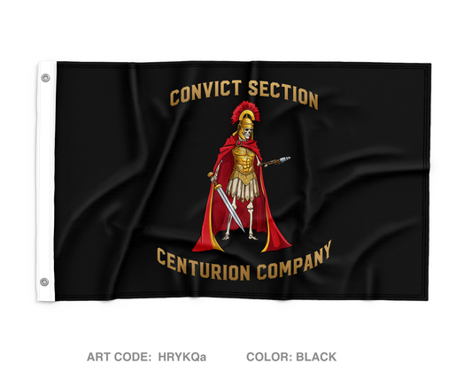 Convict Section Wall Flag - HRYKQa