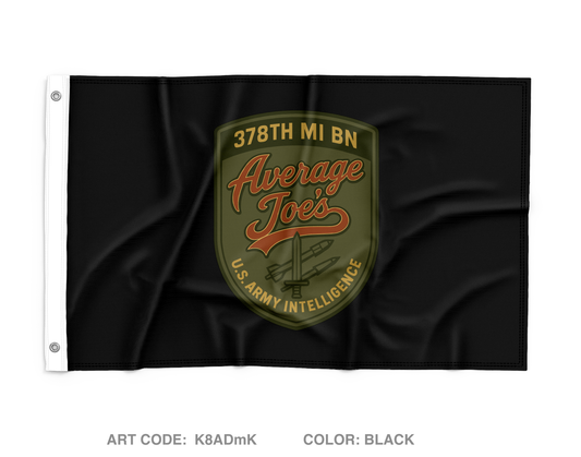 378th MI Wall Flag - K8ADmK