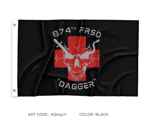 874th FRSD Wall Flag - KQwqcY