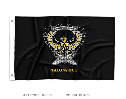 Hawk 3-509th ABN IN Wall Flag - KVqtZf