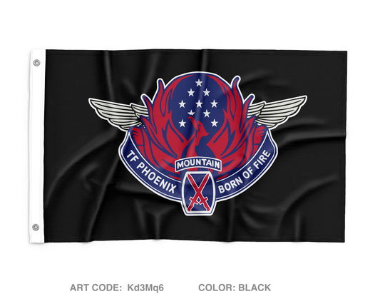 3-10 General Support Aviation Brigade (GSAB), 10th CAB, 10th Mountain Division Wall Flag- Kd3Mq6