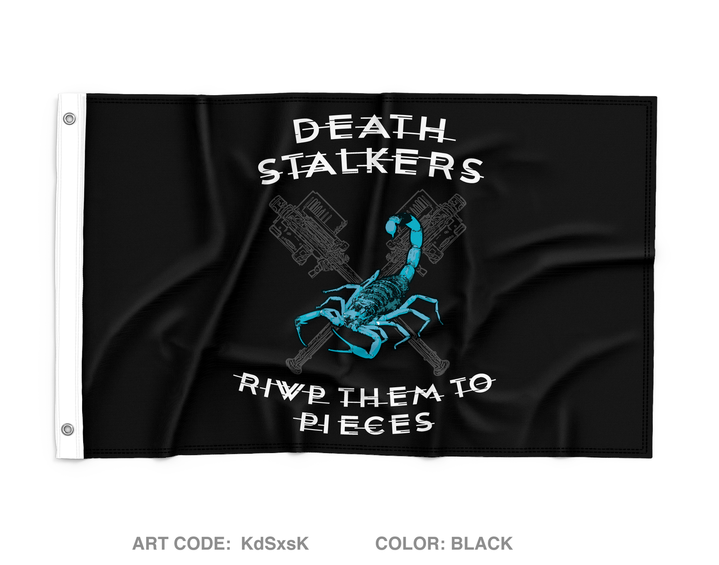 5-4 ADAR A BTRY 3rd PLT Wall Flag - KdSxsK