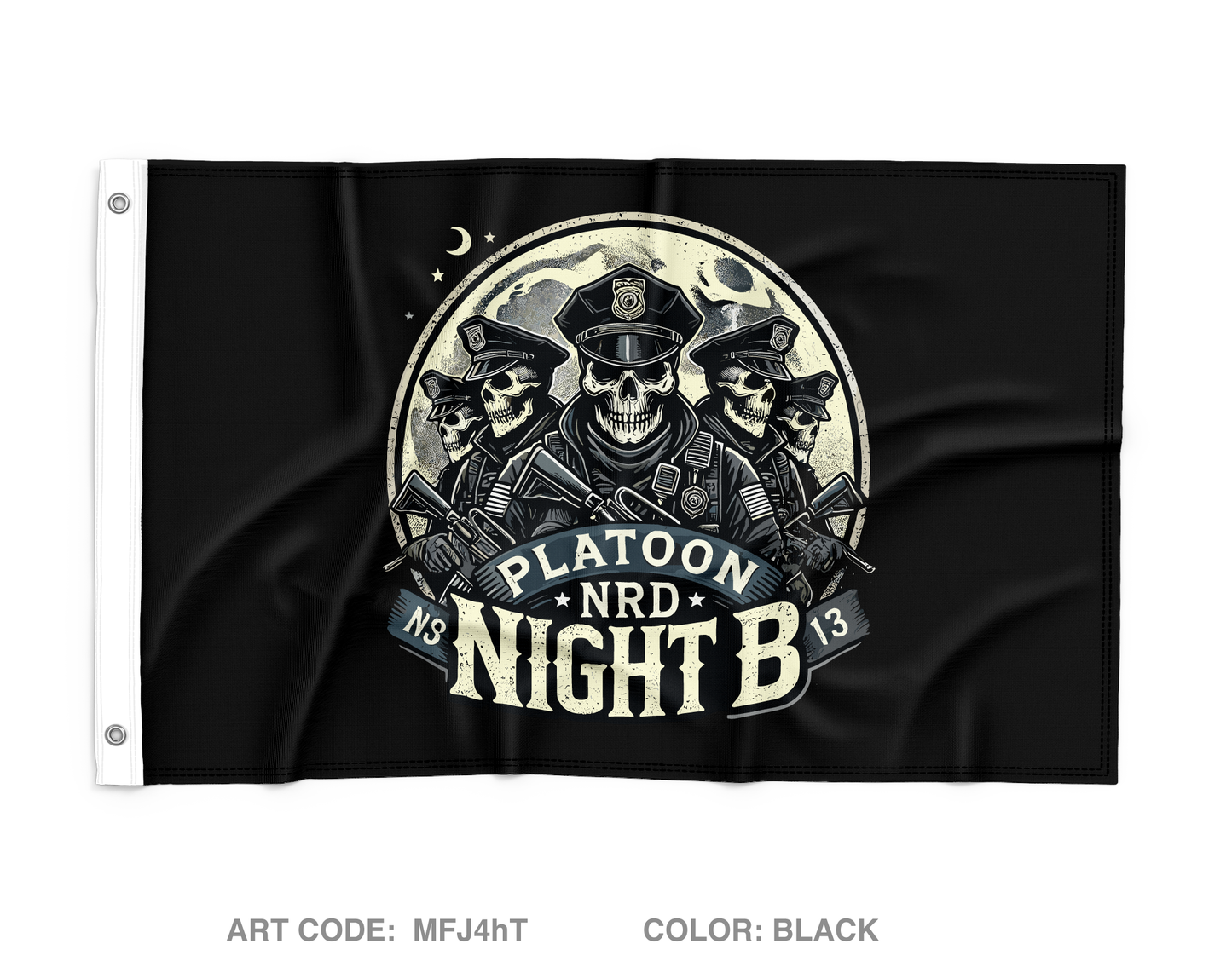 Moon goons Wall Flag - MFJ4hT