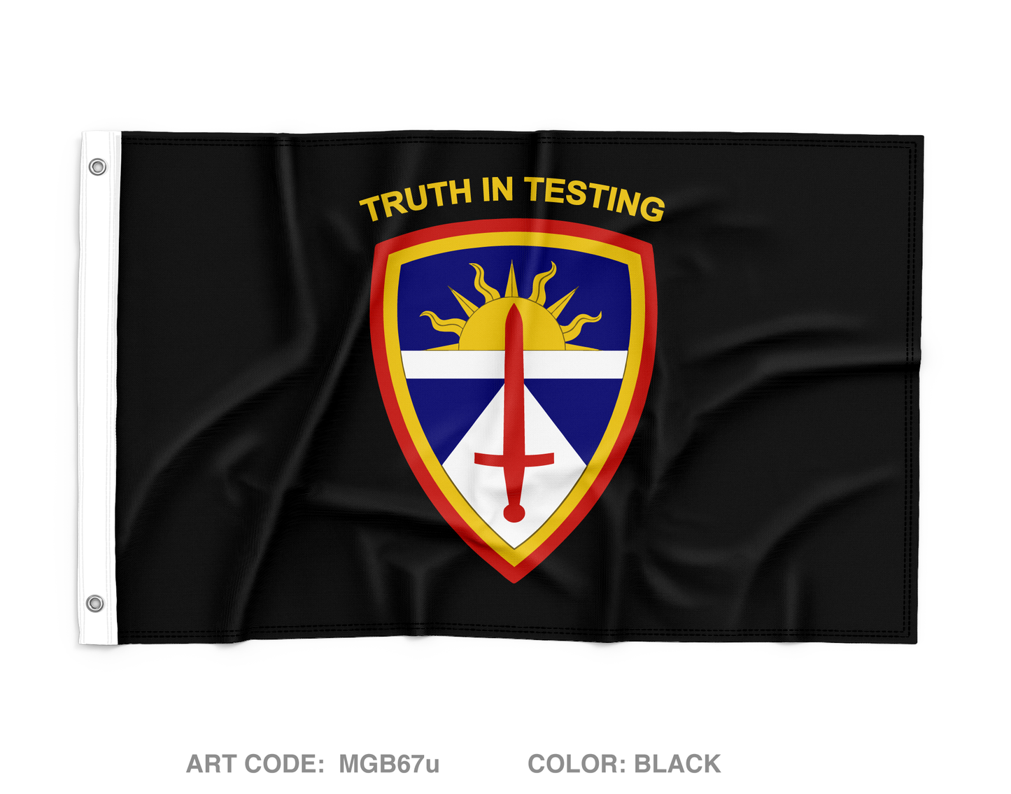 Army Test and Evaluation Command Wall Flag - MGB67u