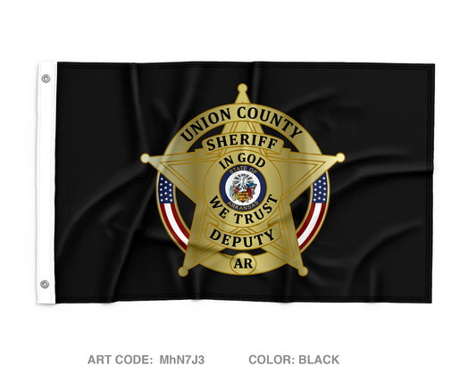 Union County Sheriff's Department Wall Flag - MhN7J3