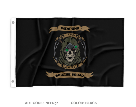 WPNs,1st PLT, Attack 2-502IN Wall Flag - NFFNgr