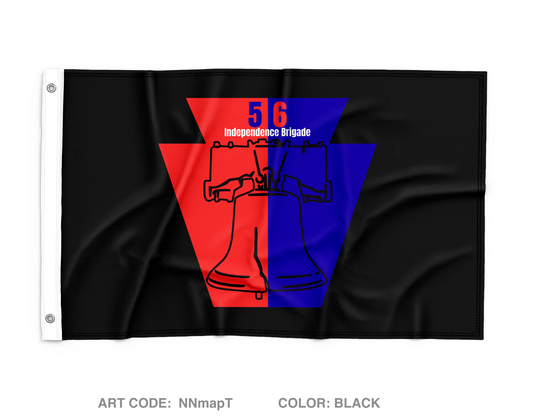 HHC / 56th MBCT Wall Flag - NNmapT