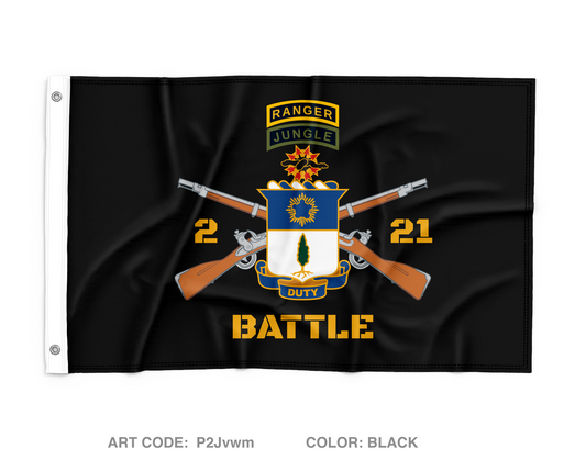 2-21IN Wall Flag - P2Jvwm