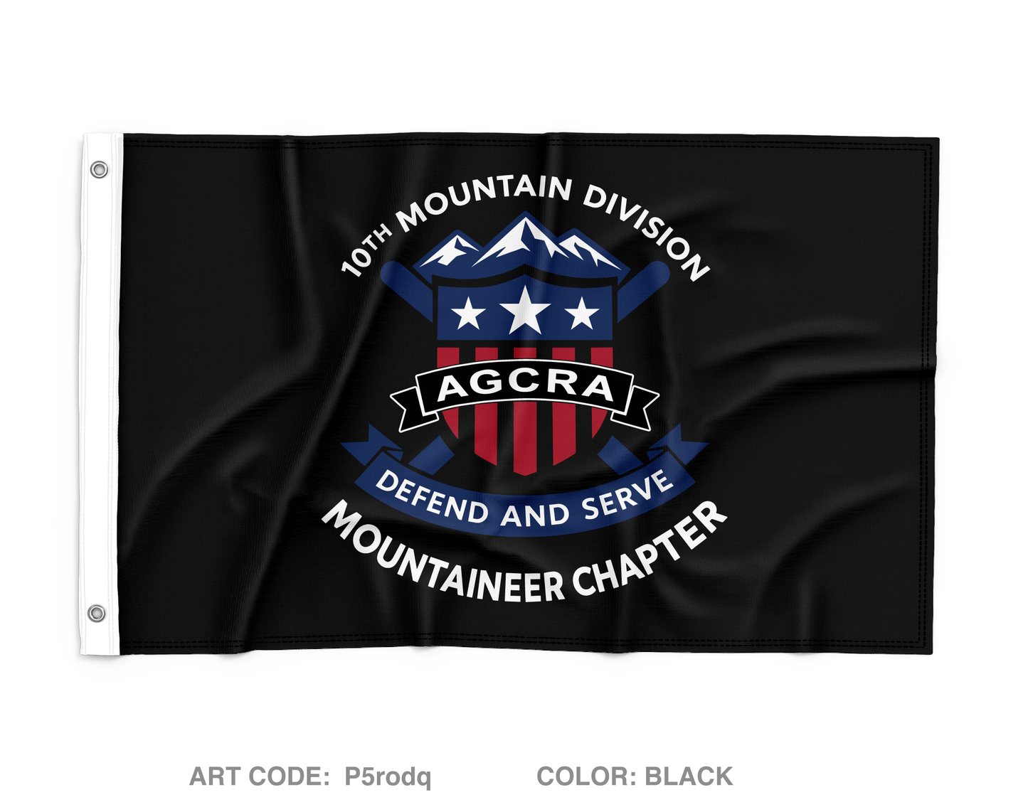 Mountaineer Agcra Wall Flag - P5rodq