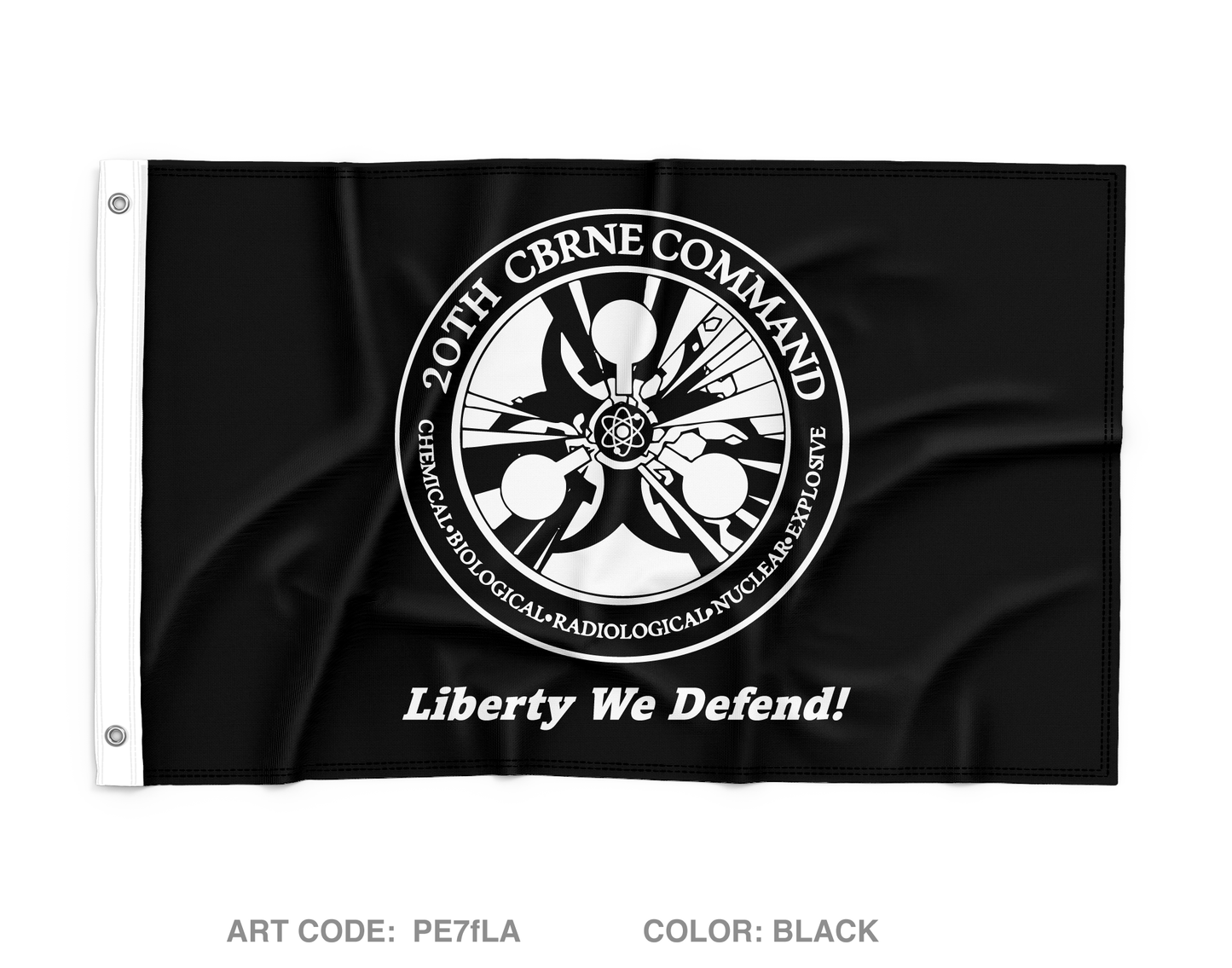 20th CBRNE Command - Command Group Wall Flag - PE7fLA