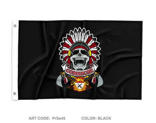 C TRP, 5-15 CAV Wall Flag - PrSe45