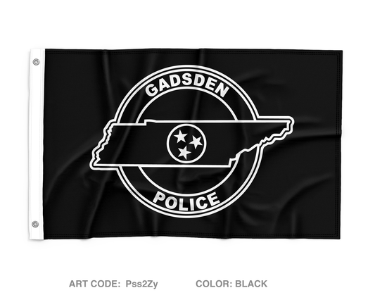 Gadsden Police Wall Flag - Pss2Zy