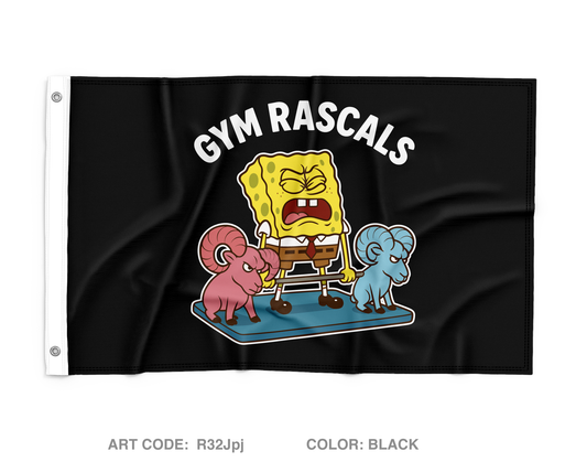Signal-Rascals Wall Flag - R32Jpj