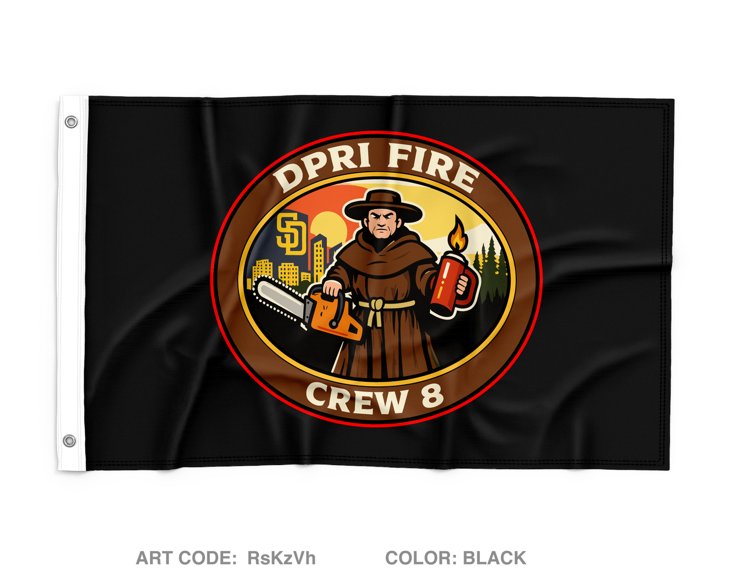 RI WFS CREW 8 Wall Flag - RsKzVh