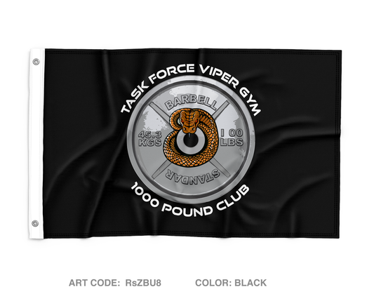 Viper Gym Wall Flag - RsZBU8