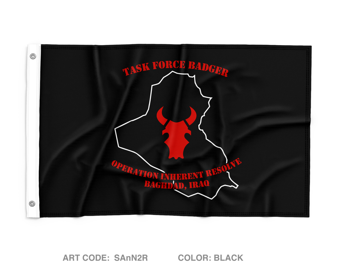 TF Badger Wall Flag - SAnN2R