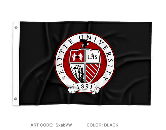 Seattle University Army ROTC Wall Flag - SxabVW