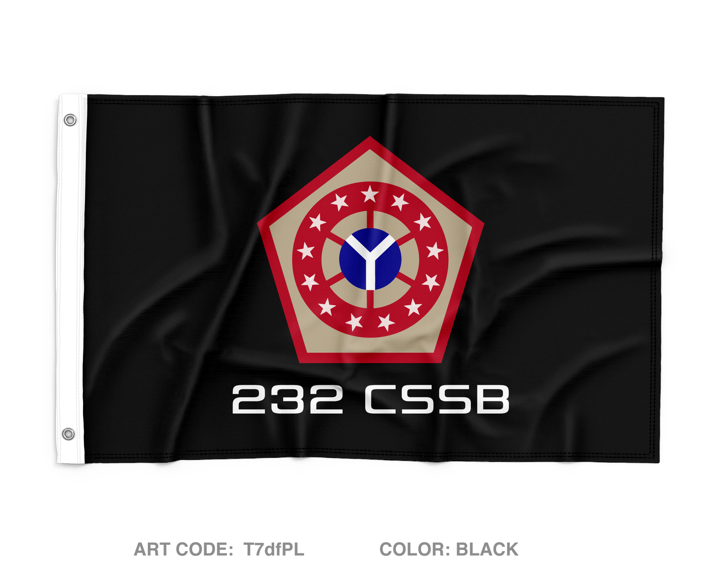 232 CSSB Wall Flag - T7dfPL