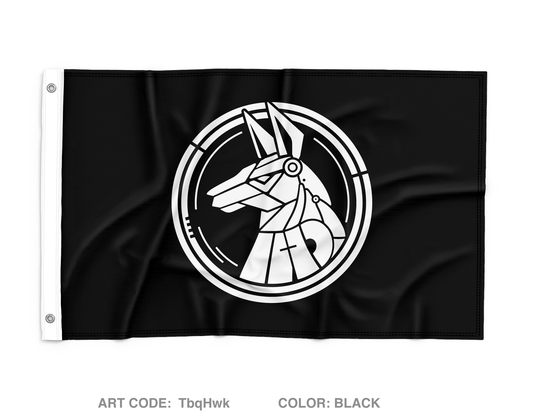 Llamaworks Wall Flag - TbqHwk