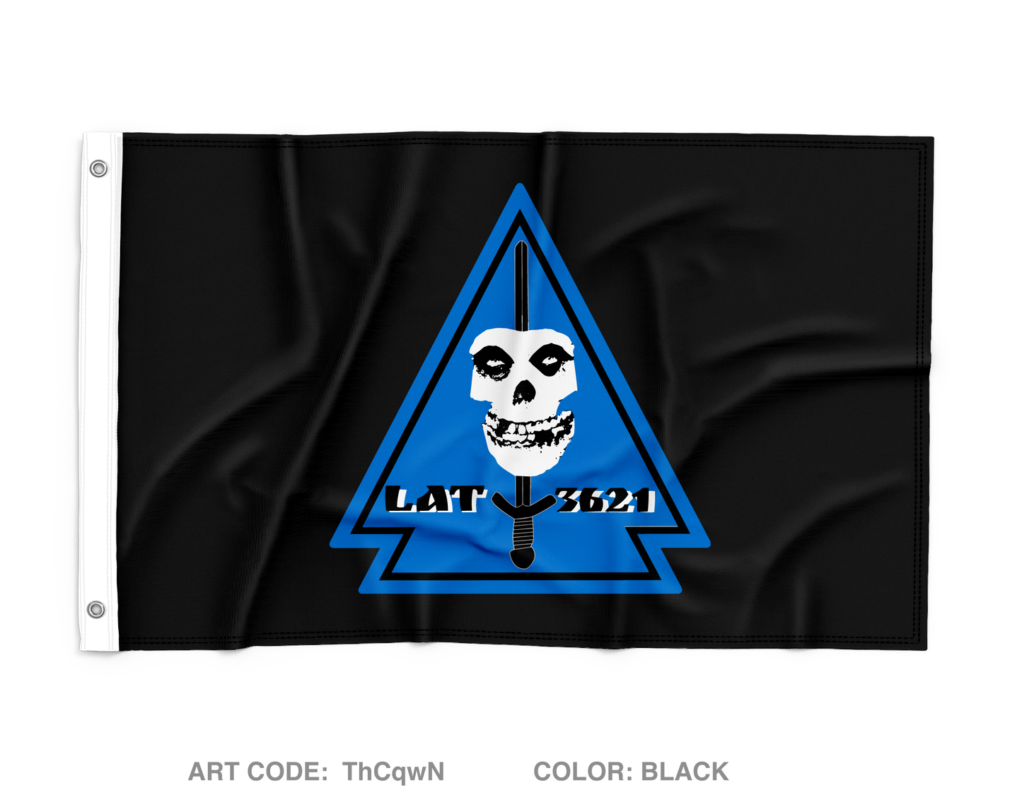 LAT 3621, 6th BN, 3rd SFAB Wall Flag - ThCqwN