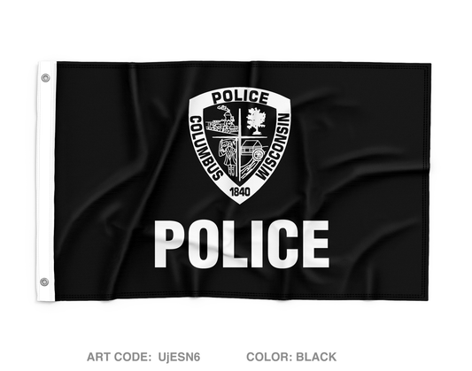 POLICE Wall Flag - UjESN6