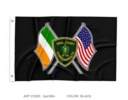 Trial court Wall Flag - UpcQ8n