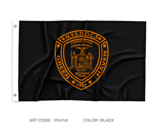 Green Haven CERT Wall Flag - VDxVrd