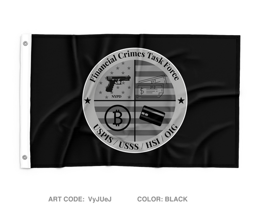 Financial Crimes Task Force Wall Flag - VyJUeJ