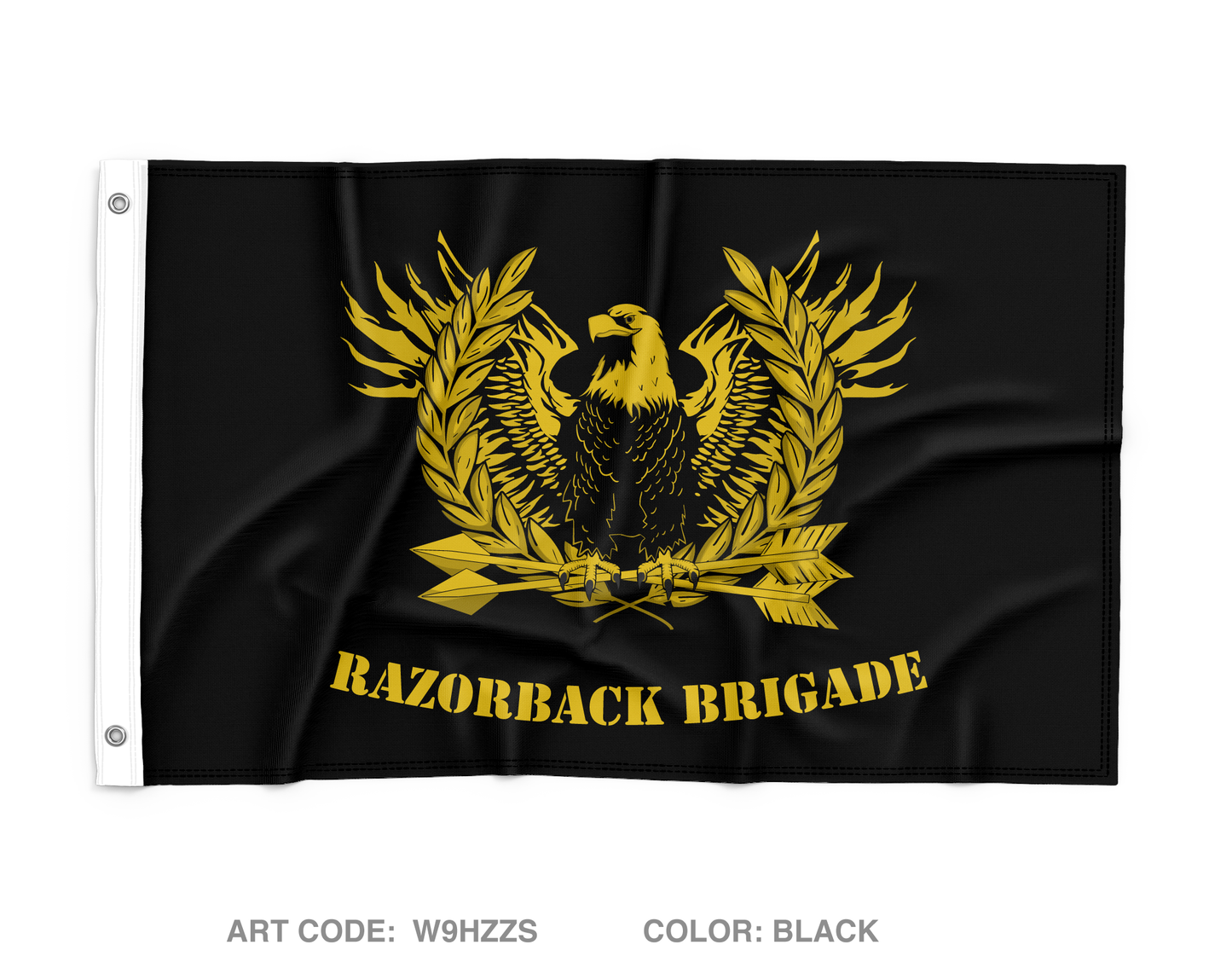 142 Warrants Wall Flag - W9HZZS